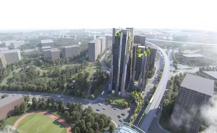 楠梓區過去房市買盤多屬區域買家，但隨著台積電效應，目前交易均屬全國盤。高市府提供