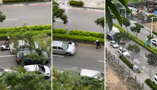 台中好市多旁驚傳槍響!警開槍「打完彈匣」 民眾擋車助擒酒駕犯