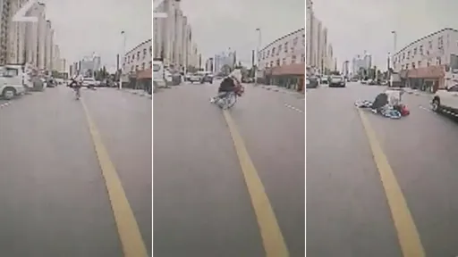 單車女自摔「10米外汽車算肇逃」　網炸鍋投案：我放了屁也有責任