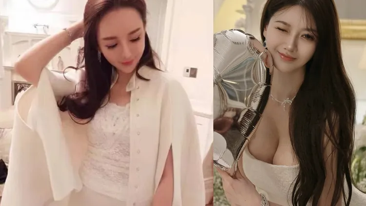 葉珂胸部疑似二度發育。翻攝芒果撈小萌主微博、葉珂微博