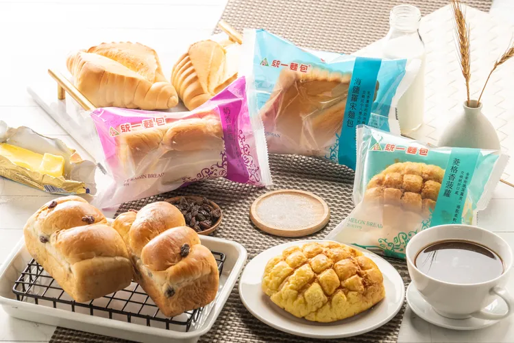 ▲安心與美味兼具的統一麵包，由多位國際世界級烘焙師、300位國家驗證烘焙技術士一起人工把關，即使無添不必要的成分加也能擁有星級驗證、星級美味的星級享受！