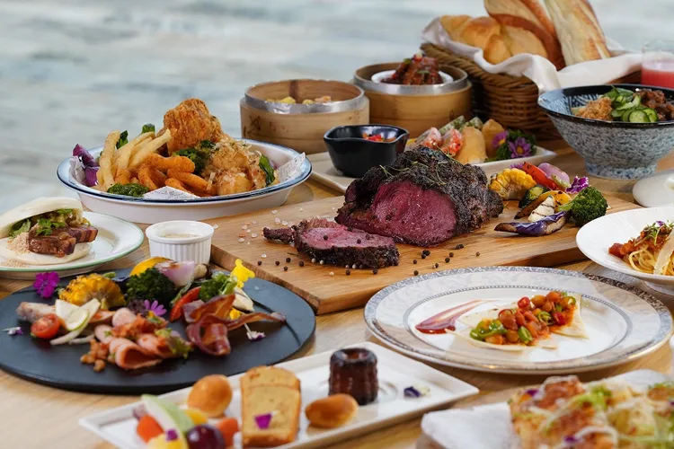 麗寶福容大飯店美食。麗寶提供