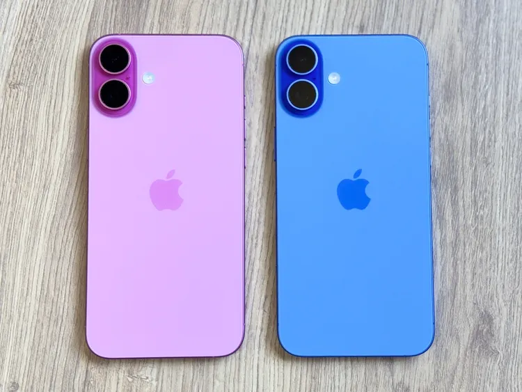 6.7吋 iPhone 16 Plus尺寸與iPhone 15 Plus相同，但重量還少了2g。趙筱文 攝