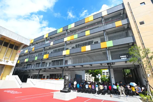 桃園西門國小A棟校舍整建落成 張善政:持續提升學子學習環境
