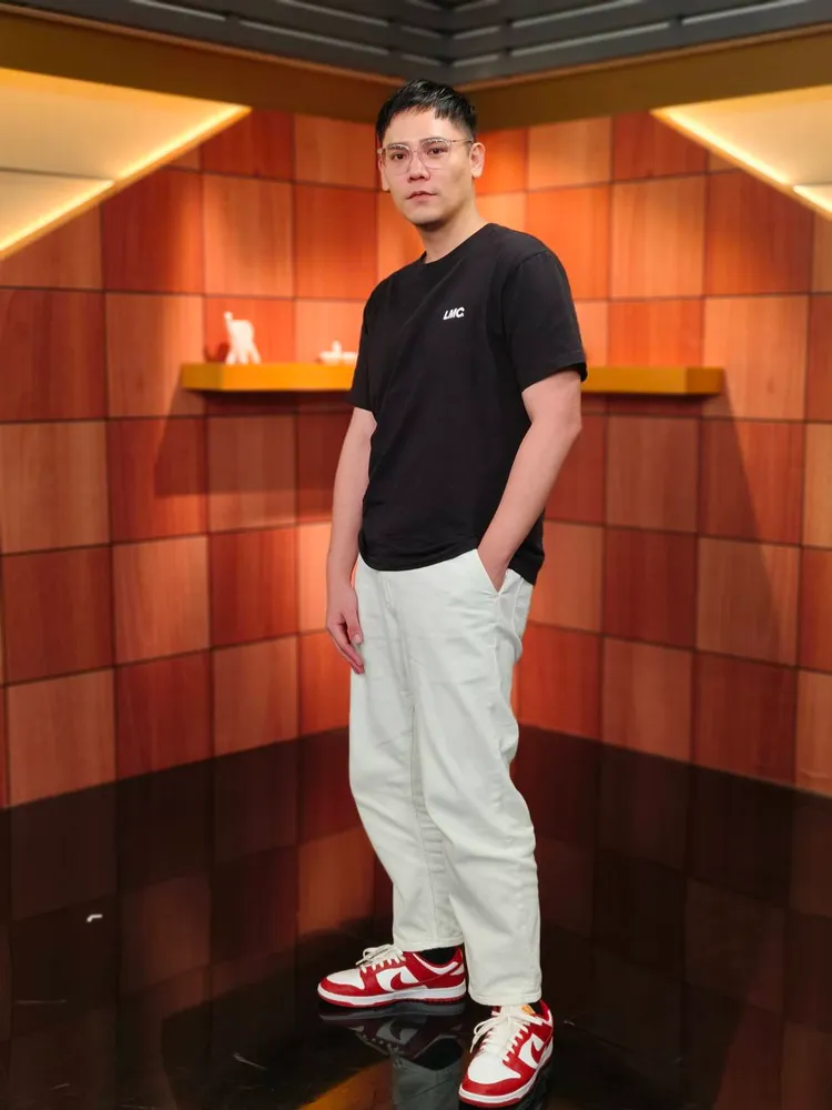 盧學叡坦言有慢性病家族史，未來將更注意血壓及體重變化。年代提供