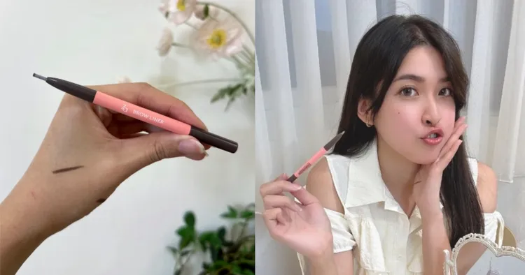 ▲ 眉毛也是影響妝容的重點，「Za經典旋轉眉筆」防水抗汗顏色飽合，非常適合夏天使用。 