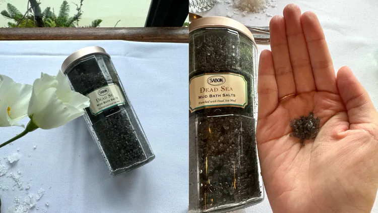 死海黑礦泥浴鹽，300g／1280元。張家玲攝