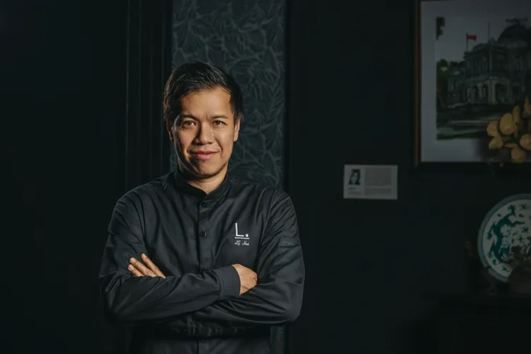 永續美食饗宴的新加坡Labyrinth主廚Han Li Guang。業者提供