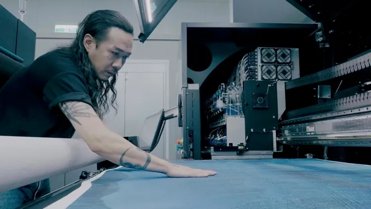 周裕穎第2次接獲中華隊奧運進場服設計。JUST IN XX提供