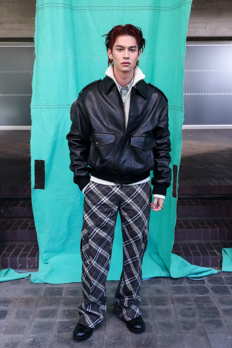 26歲的Bright演繹充滿活力的英式風格。品牌提供