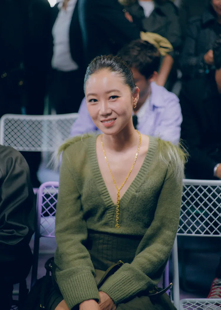 孔孝真現身BURBERRY春夏大秀。品牌提供