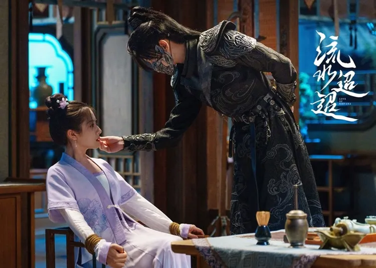 任嘉倫一開始沒有喜歡李蘭迪，還想殺她滅口。翻攝《流水迢迢》微博