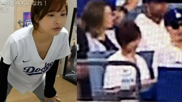 網友發現加藤純一鄰座女生神似本鄉愛。加藤純一被發現與鄰座女生互動良好。翻攝自滝沢ガレソX