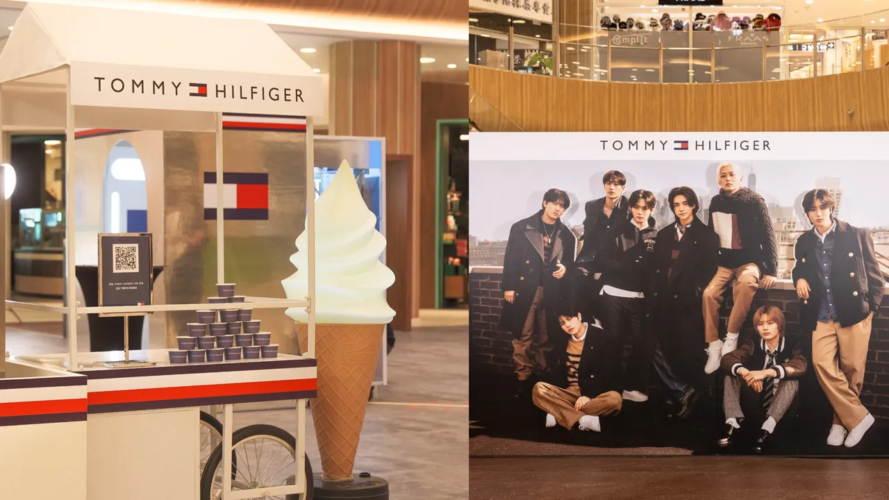 TOMMY HILFIGER秋季快閃活動登陸台中LaLaport。品牌提供