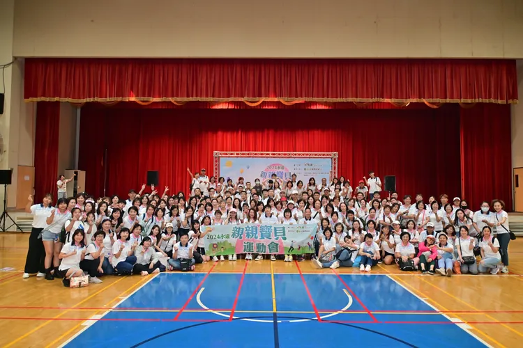 感謝熱情的永達志工，耐心陪伴，讓孩子們在運動中收穫良多。