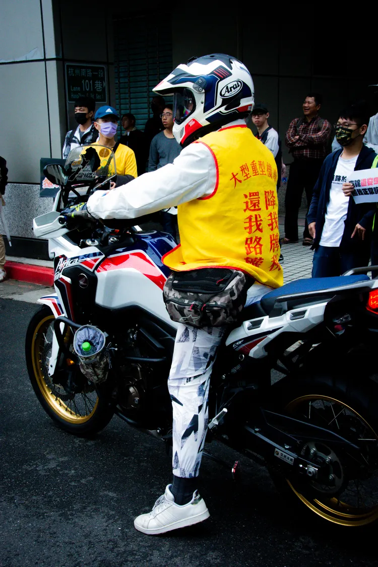 重機團體先前抗議活動。重機同業促進會臉書