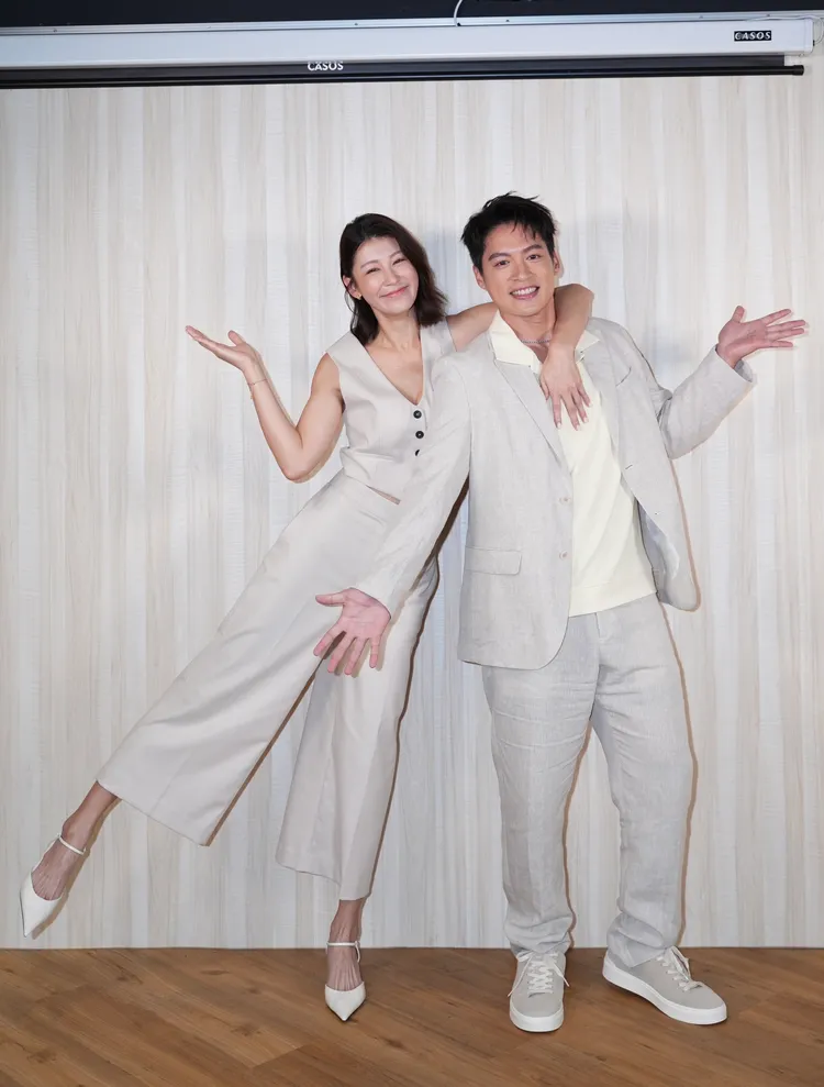 趙孟姿、許孟哲目前都沒有第三胎的計劃。彭欣偉攝