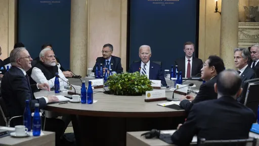 应对中国挑战!拜登卸任前最后峰会 澳印日美扩大海上安全合作