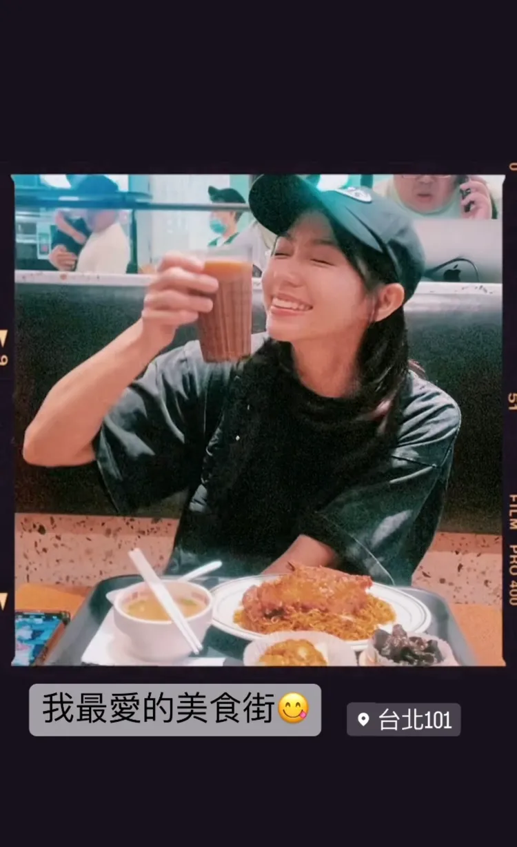 兩人紛紛上傳與對方的約會時光。翻攝陳志強IG