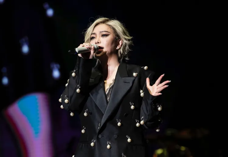 張惠妹被烏龍爆料點頭嫁調酒師男友。資料照片、聲動娛樂提供