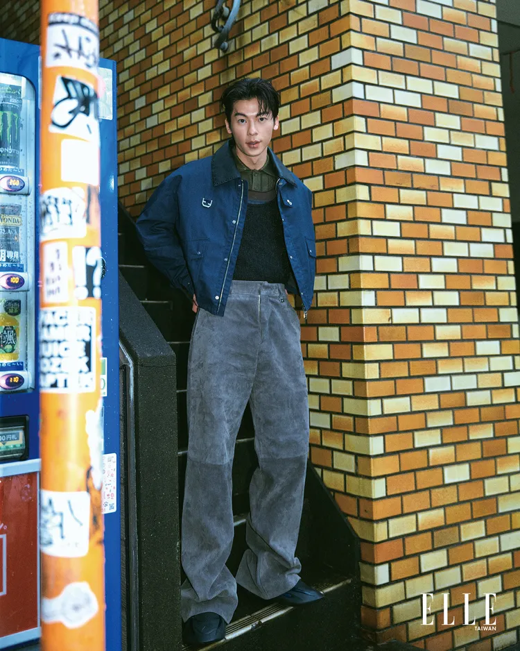 許光漢拍攝《ELLE》封面。《ELLE》國際中文版提供