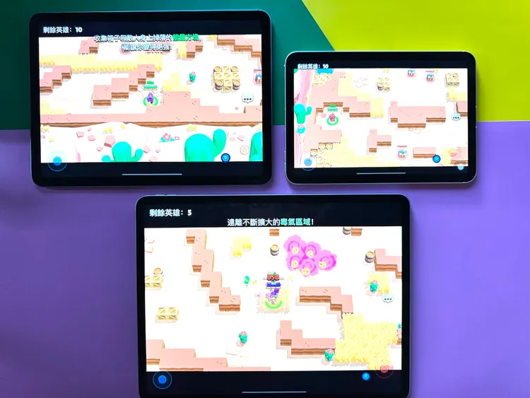 在遊戲體驗上13吋能讓玩家更投入在遊戲過程中。趙筱文 攝