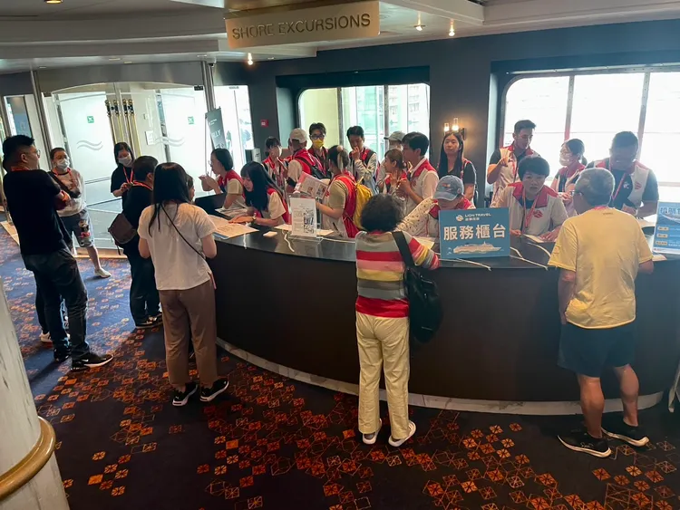 雄獅貼心的服務品質讓旅客留下完美印象（photo from FB社團/NCL挪威奮進號 郵輪 討論區）