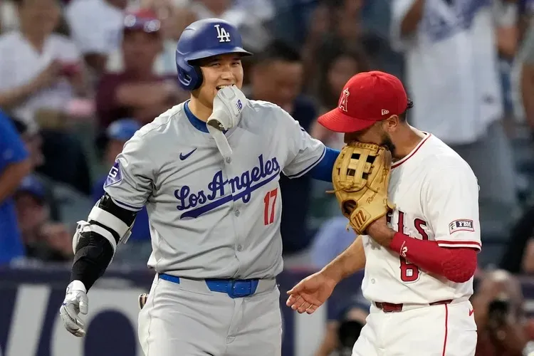 大谷翔平重回天使主場。  美聯社