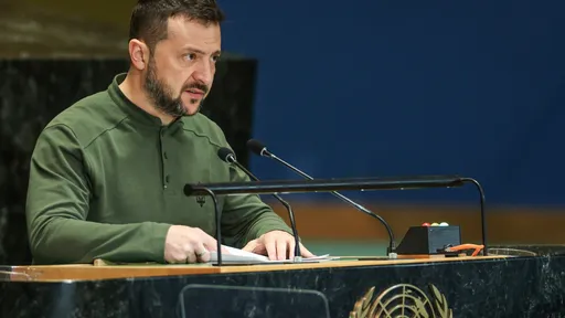 澤倫斯基出席聯合國 強硬表態:與普丁談判根本瘋了!
