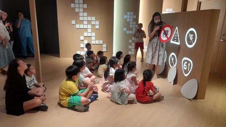 交通安全教育園交通宣導。監理站提供