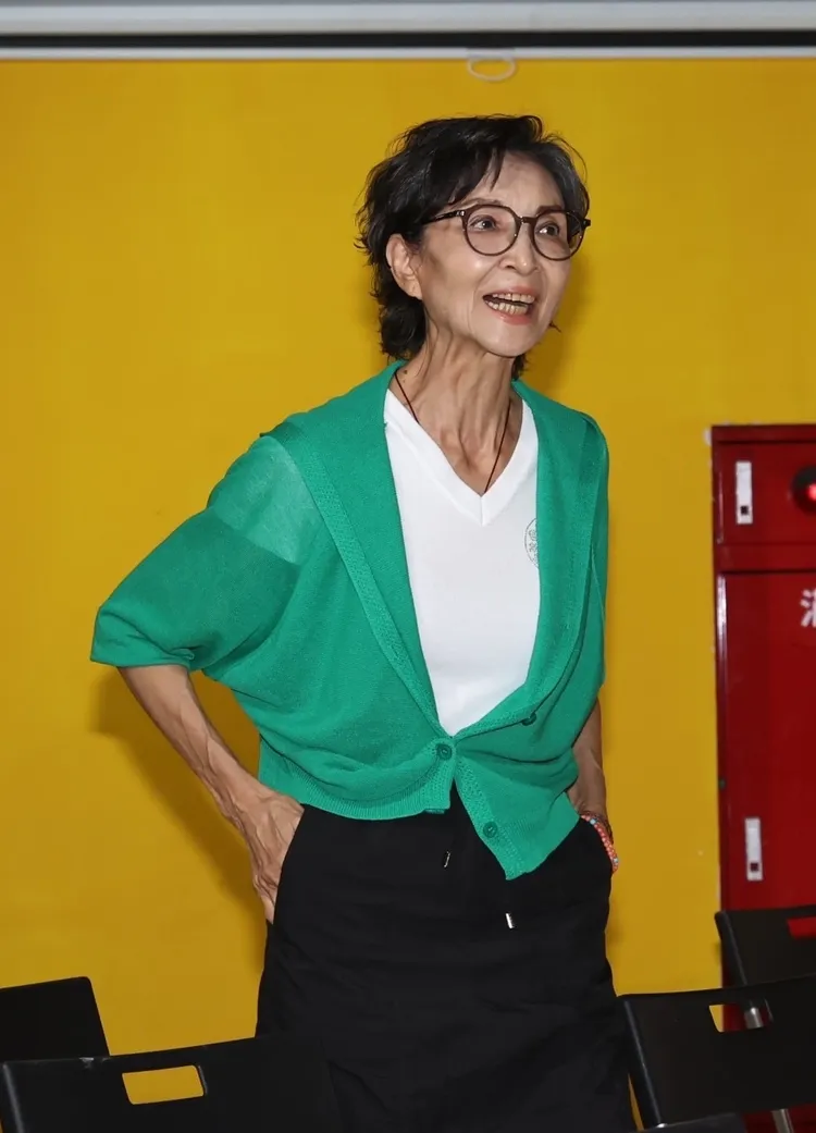 也是資深名模的陳淑麗，今天出席活動，力挺包翠英。攝影中心攝