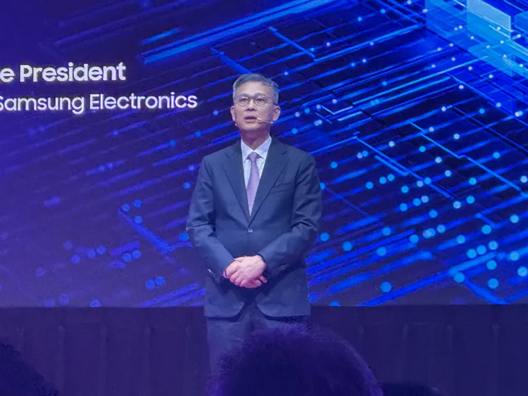 三星電子記憶體業務總裁 Jung-Bae Lee。呂承哲攝