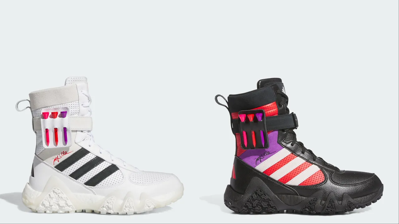 adidas X JAY3LLE聯名系列CODECHAOS JAY3LLE高筒鞋,各8990元。品牌提供