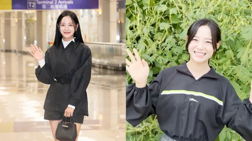 金世正俏麗抵台!套長靴曬鉛筆美腿 搶先拍影片問候台灣粉絲