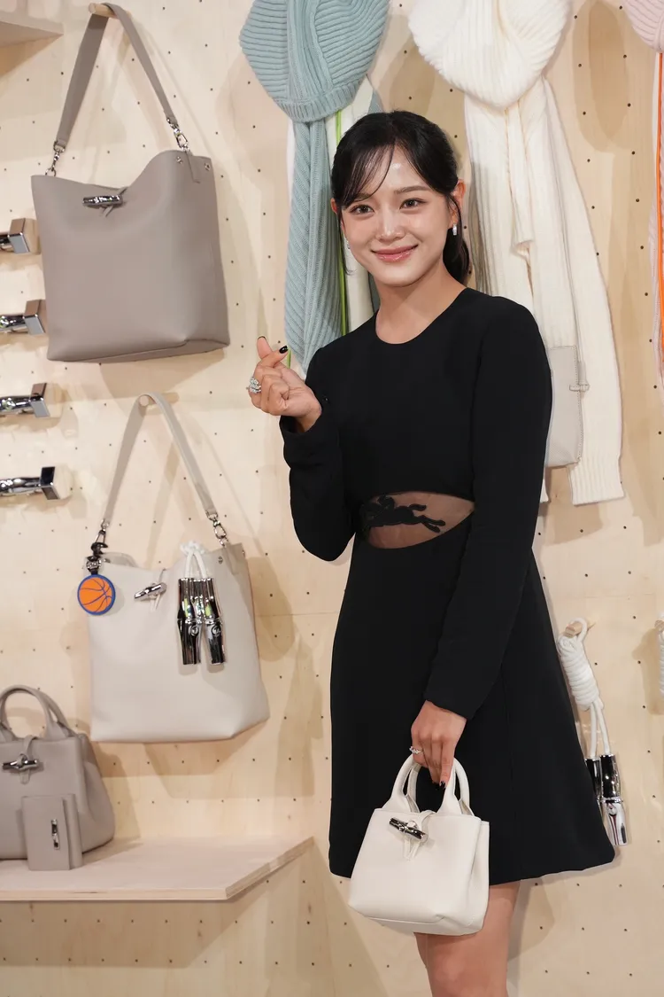金世正出席LONGCHAMP活動。彭欣偉攝
