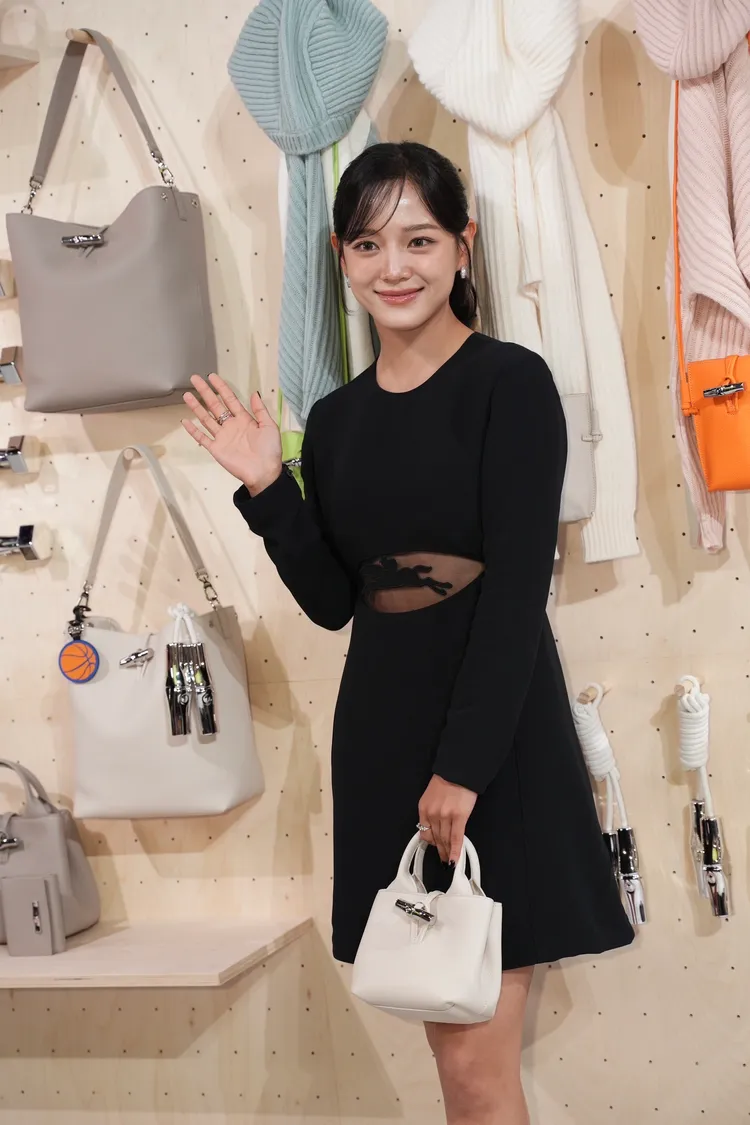 金世正出席LONGCHAMP活動。彭欣偉攝