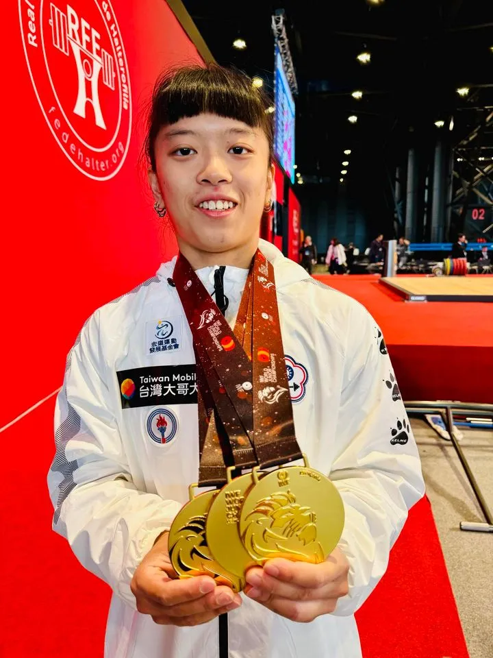 陳冠伶今奪3金。   楊勝雄提供