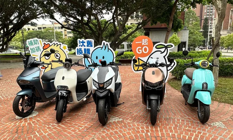 電動機車。新竹市府提供