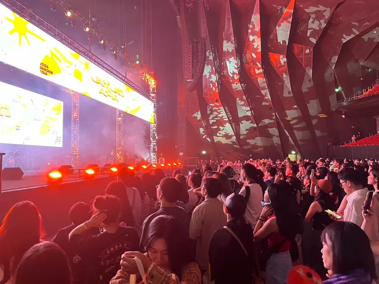 Jam Jam Asia音樂節兩天吸引6.5萬人次參與。資料照片