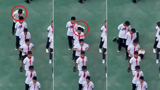 這就是中國!學生體能課暈倒「迎面撞操場」 全場冷漠讓家長心寒