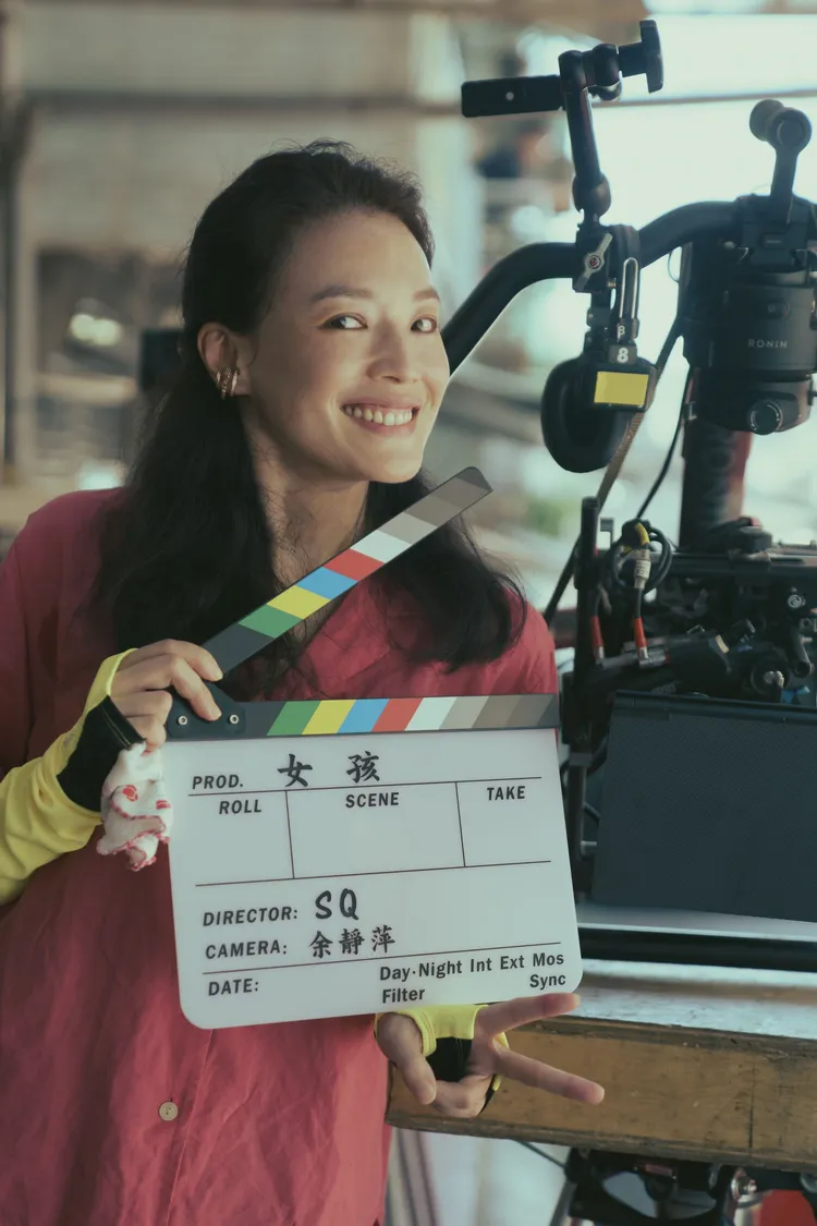 舒淇首部自編自導電影《女孩》殺青。甲上提供