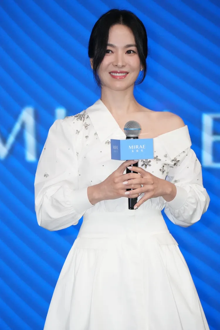 宋慧喬笑得燦爛。彭欣偉攝