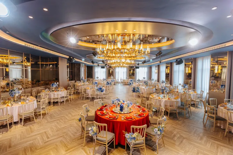 新天地多品牌聚焦在「講究」的中價及中高價婚宴市場，訂席接單暢旺。業者提供