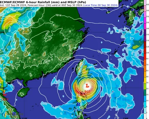 連3天颱風假？明早「這些縣市」有機會達標　氣象署這樣說