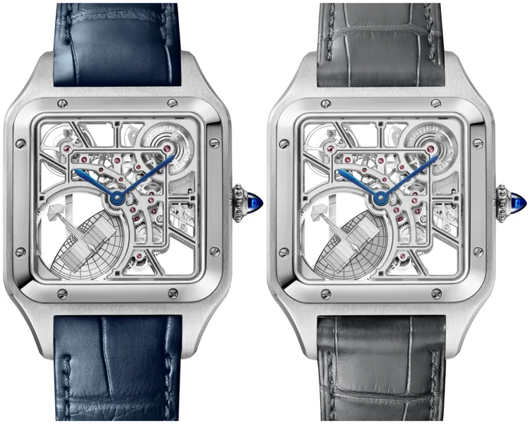 高級製錶系列Santos-dumont Skeleton。品牌提供