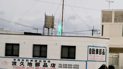 開車驚見路旁屋頂「綠色人形靈體」 吸睛400萬人的照片真相曝光