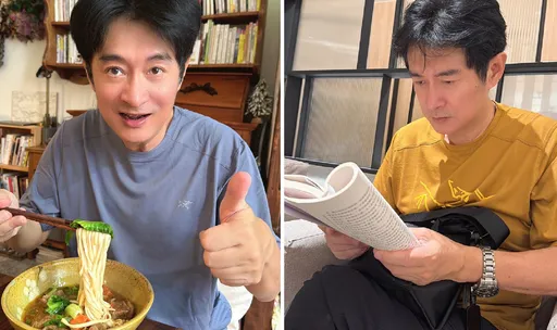 黃安中秋返台4天為骨刺打針 家人團聚吃太爽胖2斤