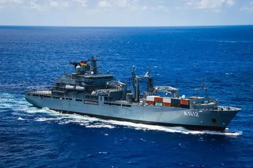 德軍2艦艇9/13通過台灣海峽 國防部:全程掌握