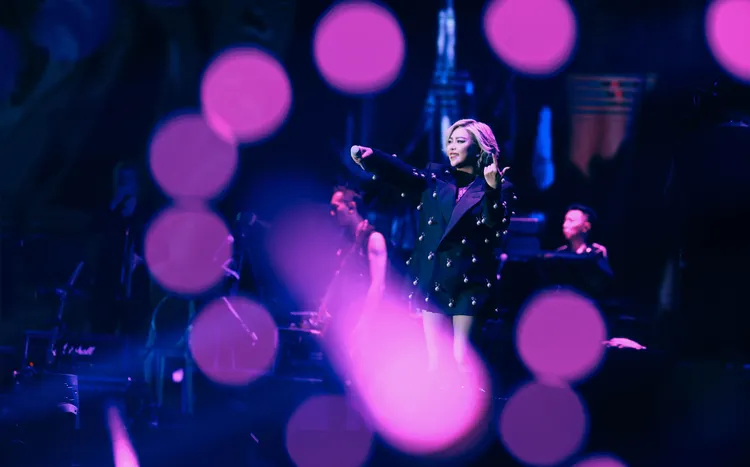 張惠妹魅力無法擋，演唱會一票難求。聲動娛樂提供