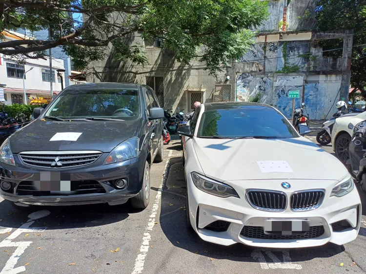 警方查扣嫌犯名下車輛。警方提供